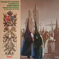 Portada del disco 'Banda de Cornetas y Tambores Stmo. Cristo de las Tres Caídas'